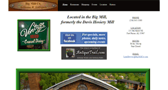 Desktop Screenshot of bigmillco.com
